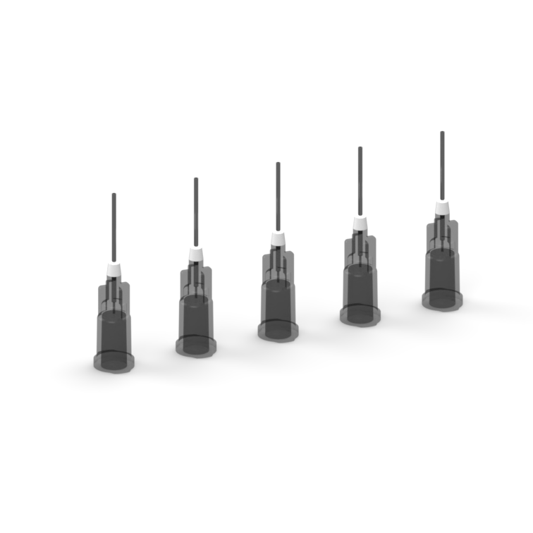 Straight Suction Needles 22G (5-pack)