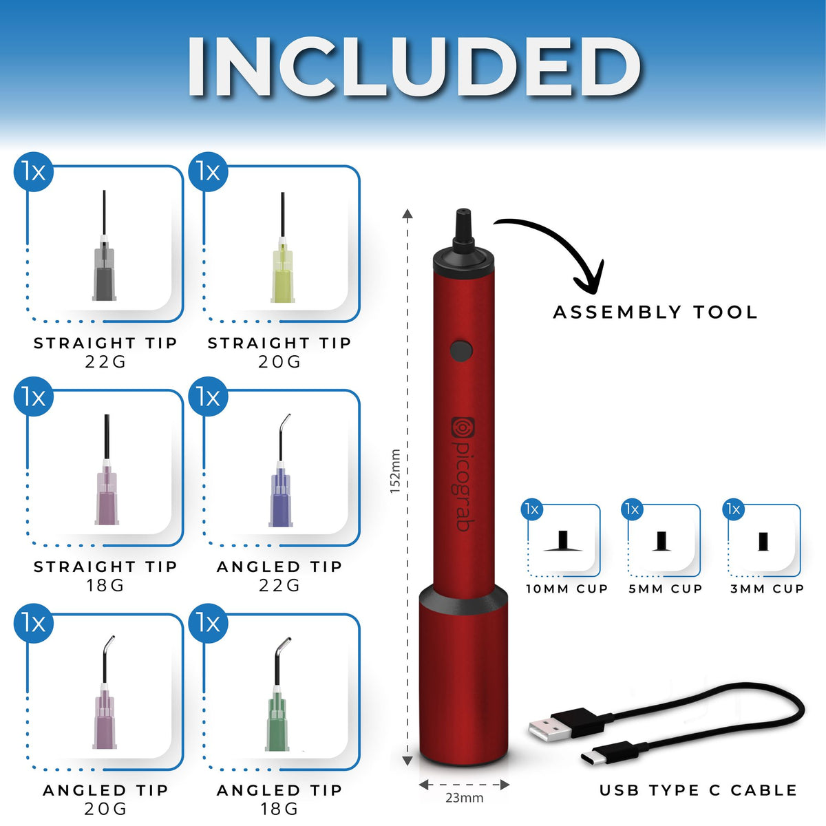 Picograb V1 Vacuum Pickup Pen for SMD