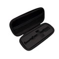 Picograb EVA case open and empty, black foam insert with cutouts for the pen and tips
