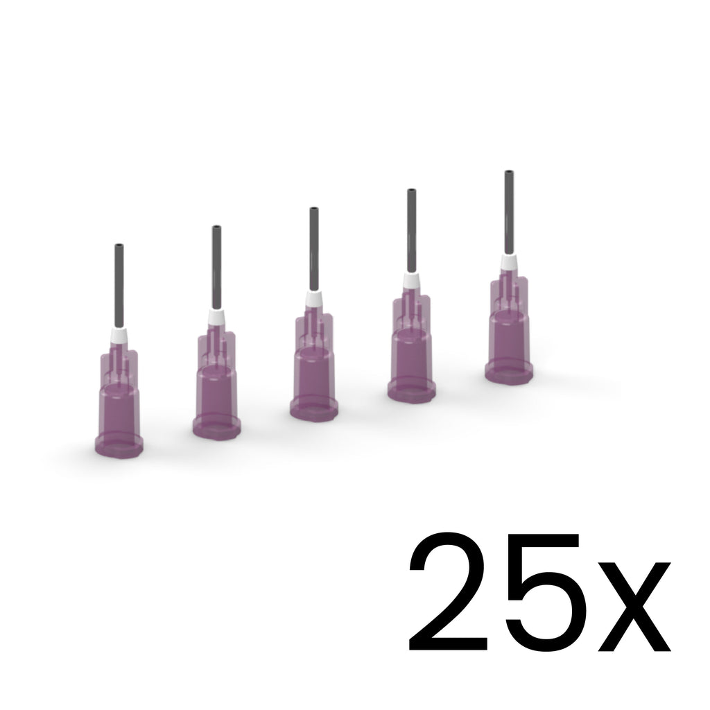 Agujas de succión rectas 18G (25x)