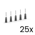 Aiguilles d’aspiration droites 22G (25x)