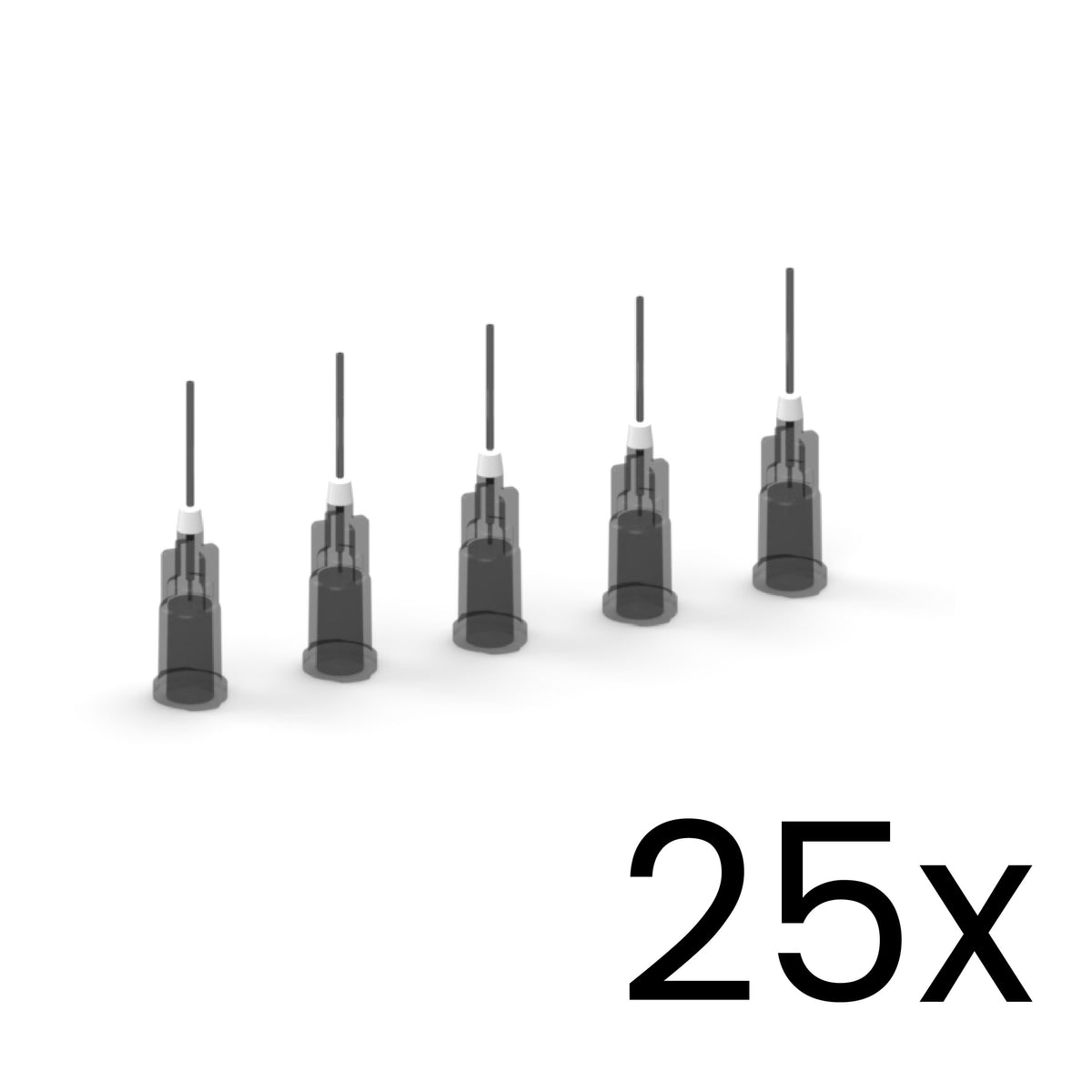 Agujas de succión rectas 22G (25x)
